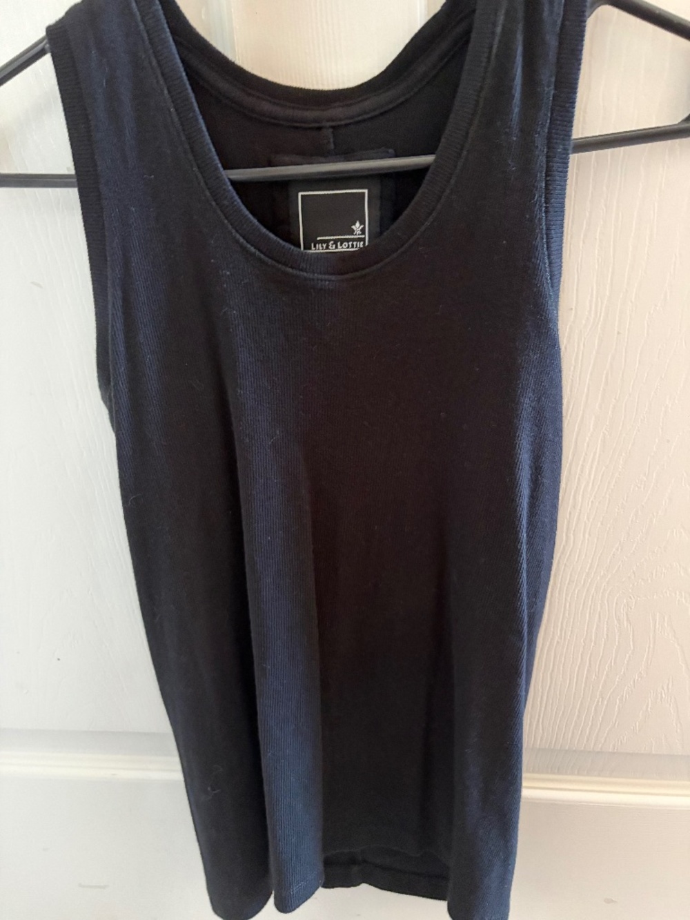 Lily & Lottie black tank top